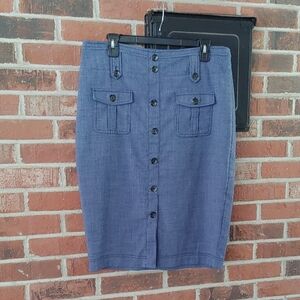 New York And Company 7th Ave Pencil Skirt Size 12